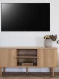 Nikko TV-Bank natur, Holzbeine TV-Bank Living Nordic
