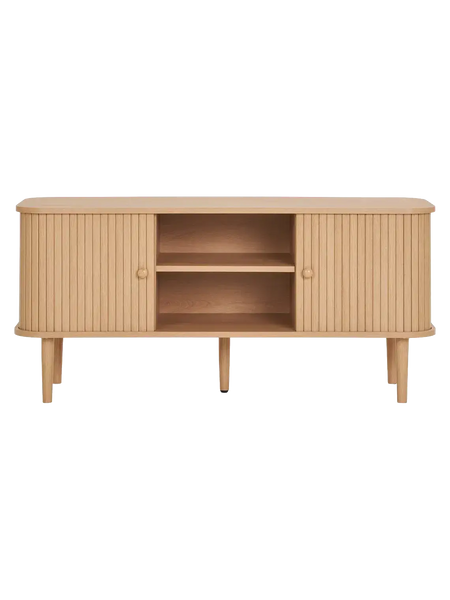 Nikko TV-Bank natur, Holzbeine TV-Bank Living Nordic