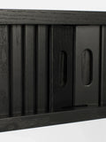 Barbier Konsolentisch in Schwarz, Detail