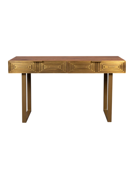 Volan Konsolentisch Gold, Ansicht 1