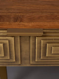 Volan Konsolentisch Gold, Detail