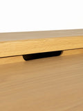 Kaat Schreibtisch in Natur, Detail