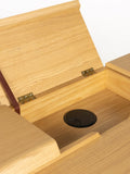 Kaat Schreibtisch in Natur, Detail