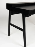Kaat Schreibtisch in Schwarz, Detail