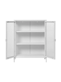 Vitrine | Brisbane Vitrine weiß, 80 x 40 x 101 cm - von House Nordic online kaufen bei LIVINGforme.