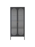 Adelaide Vitrine Stahl/Glas, schwarz Vitrine Living Nordic