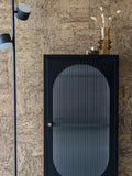 Adelaide Vitrine Stahl/Glas, schwarz Vitrine Living Nordic