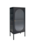 Adelaide Vitrine Stahl/Glas, schwarz Vitrine Living Nordic
