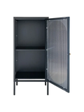 Adelaide Vitrine Stahl/Glas, schwarz Vitrine Living Nordic
