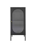 Adelaide Vitrine Stahl/Glas, schwarz Vitrine Living Nordic
