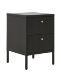 Dalby Kommode Stahl, schwarz Kommode Living Nordic