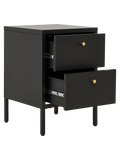 Dalby Kommode Stahl, schwarz Kommode Living Nordic