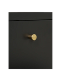Dalby Kommode Stahl, schwarz Kommode Living Nordic