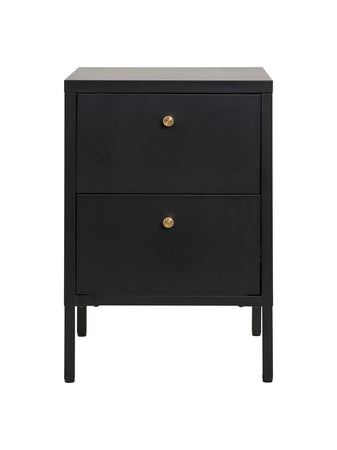 Dalby Kommode Stahl, schwarz Kommode Living Nordic