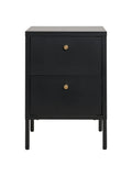 Dalby Kommode Stahl, schwarz Kommode Living Nordic
