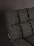 Bar Loungesessel in Dunkelgrau, Detail