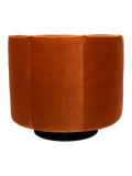 Flower Loungesessel in Orange, Ansicht 4