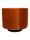 Flower Loungesessel in Orange, Ansicht 5