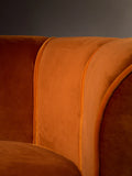 Flower Loungesessel in Orange, Detail