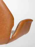 Nikki Loungesessel in Braun, Detail