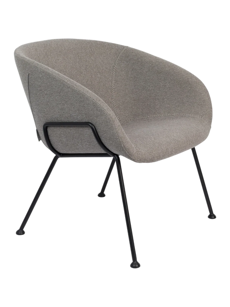 Feston Loungesessel Grau, Ansicht 1