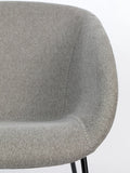 Feston Loungesessel Grau, Detail