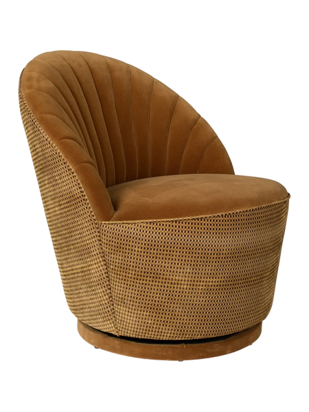 Madison Loungesessel Cognac, Ansicht 1