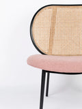 Spike Loungesessel in Natur/Rosa, Detail