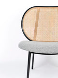 Spike Loungesessel in Natur/Grau, Detail