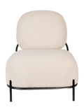 Polly Loungesessel Teddy Creme, Ansicht 2