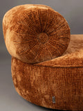 Tilbury Loungesessel in Rost, Detail