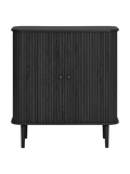 Nikko TV-Bank 2 Türen, schwarz TV-Bank Living Nordic
