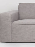 Bor 2,5-Sitzer Sofa in Grau, Detail