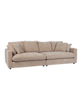 Sense 3-Sitzer Sofa in Beige, Ansicht 2