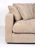 Sense 3-Sitzer Sofa in Beige, Detail