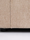 Sense 3-Sitzer Sofa in Beige, Detail