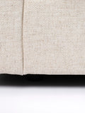 Sense 3-Sitzer Sofa in Creme, Detail