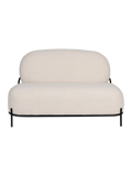 Polly 2-Sitzer Sofa Teddy Creme, Ansicht 1