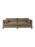 Blossom Sofa in Moosgrün/Walnuss, Ansicht 1