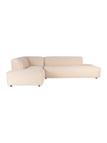 Fat Freddy Rib Ecksofa in Natur, Ansicht 1
