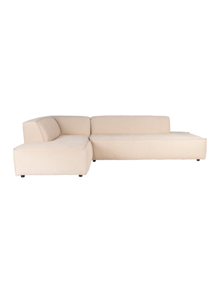 Fat Freddy Rib Ecksofa in Natur, Ansicht 1
