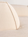 Fat Freddy Rib Ecksofa in Natur, Detail