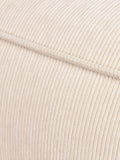Fat Freddy Rib Ecksofa in Natur, Detail