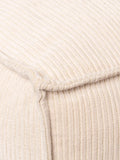 Fat Freddy Rib Ecksofa in Natur, Detail