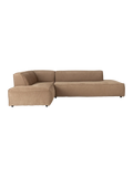 Fat Freddy Rib Ecksofa in Karamell, Ansicht 1