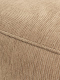 Fat Freddy Rib Ecksofa in Karamell, Detail