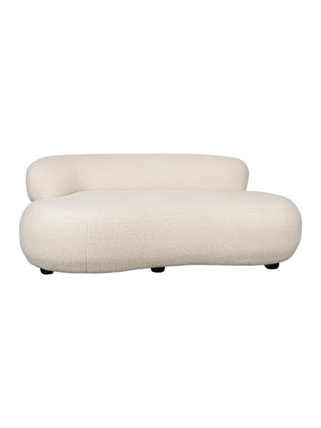 Noxx 2,5-Sitzer Sofa in Weiß, Ansicht 1
