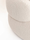 Noxx 2,5-Sitzer Sofa in Weiß, Detail