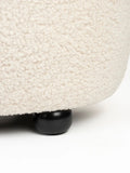 Noxx 2,5-Sitzer Sofa in Weiß, Detail