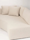 Prosper Ecksofa in Sand, Detail
